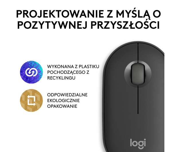 Logitech M350s Pebble Mouse 2 grafit - 1172756 - zdjęcie 15